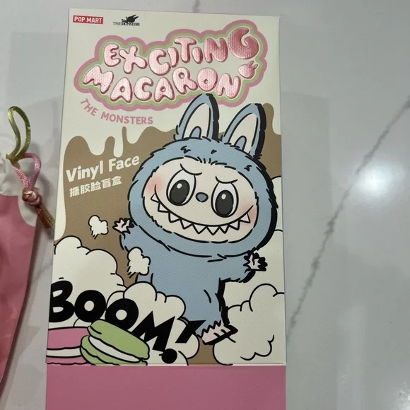 Labubu Authentic Exciting Macaron The Monster 
Toffee - Picture 3 of 7